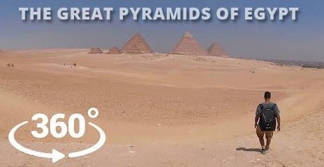The Great Pyramids of Egypt, A 360° Experience